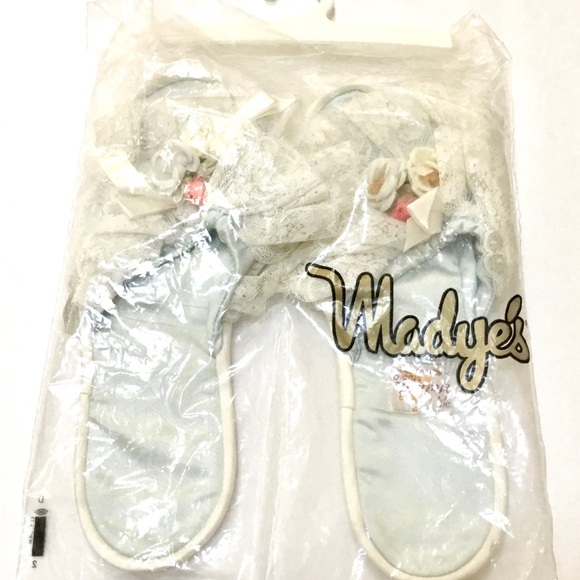 Vintage Bridal Slipper sz 7/8 - Picture 2 of 8